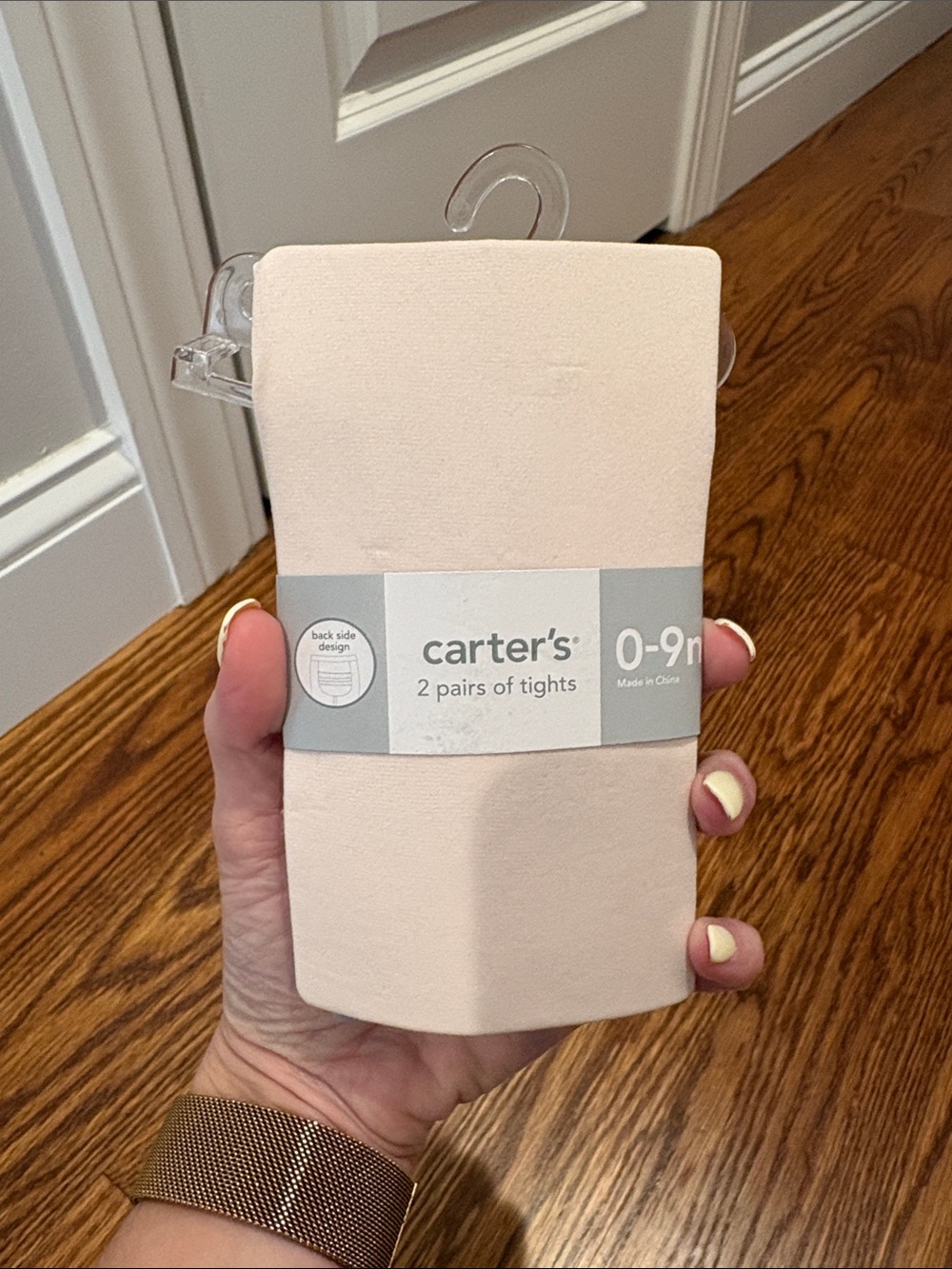 Carter's Baby Tights - Pale Pink Duo